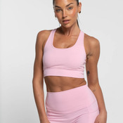 Racer Crop - Baby Pink